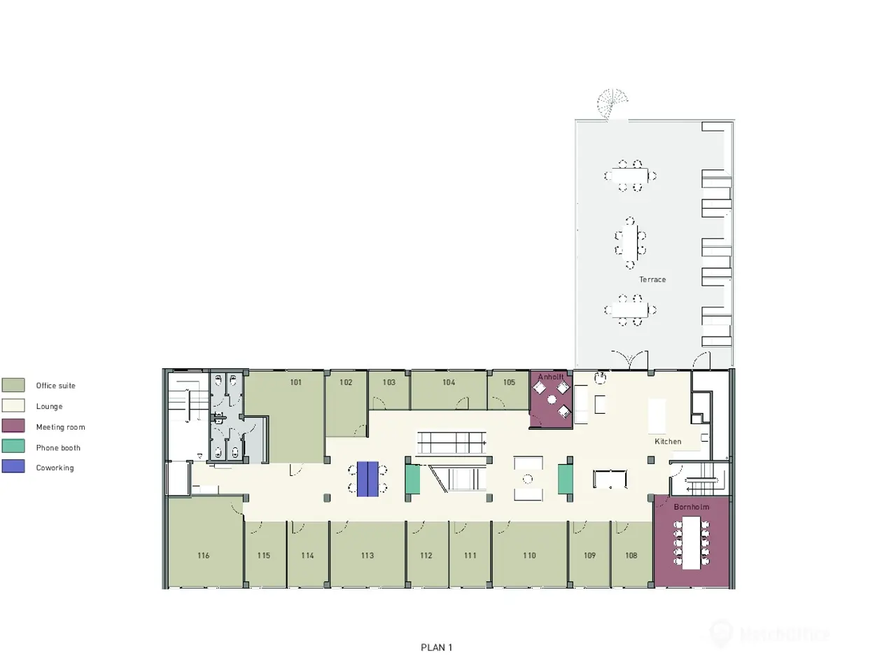 Billede 25 - Kontorhotel i hjertet af Nørrebro