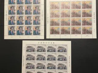 Færøerne helark afa 112-14 - Postfriske