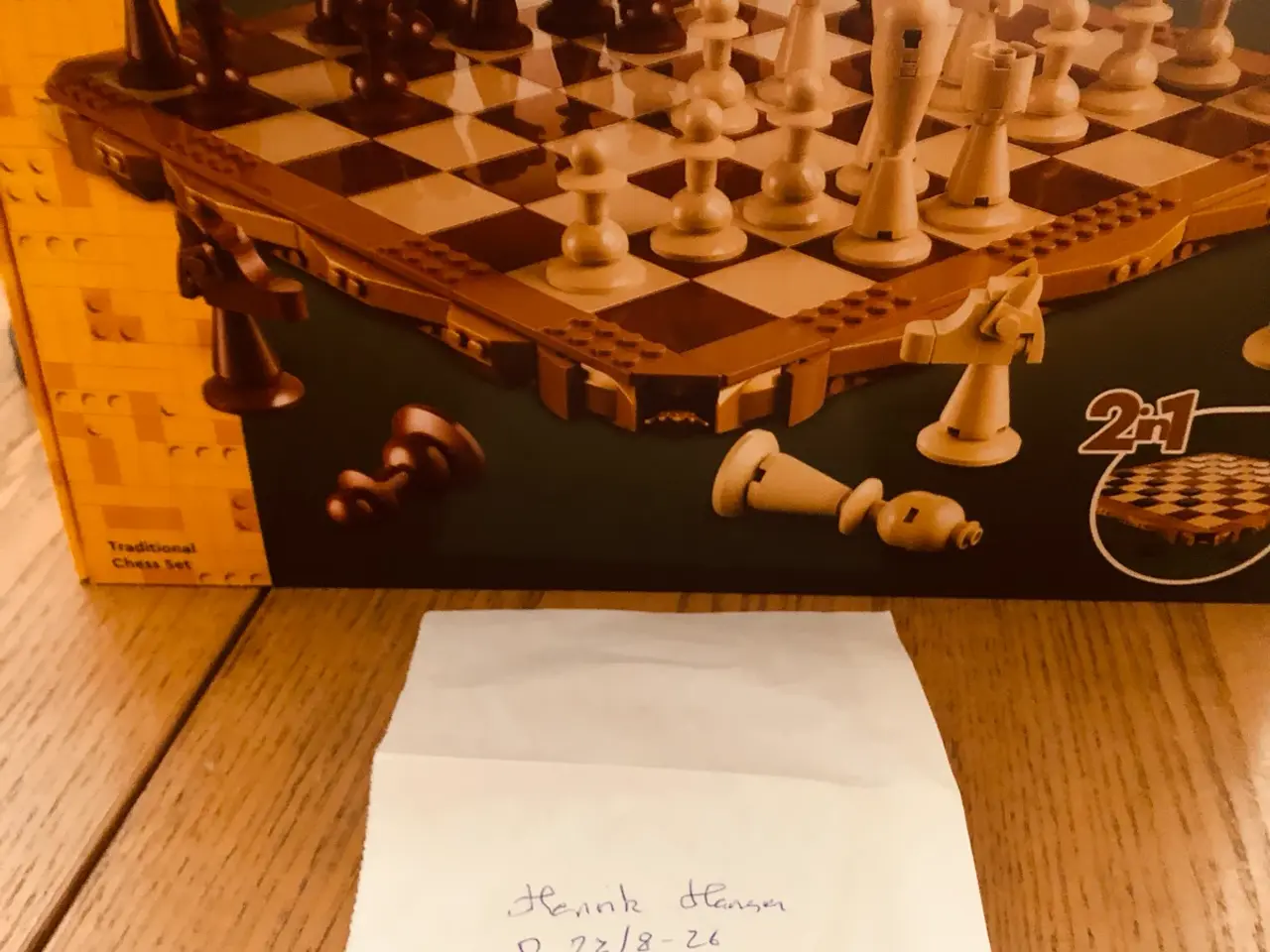 Billede 1 - Lego 40719 Tradionelt Skakspil