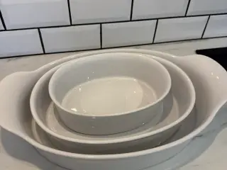 3 stk ovnfaste fade fra IKEA 