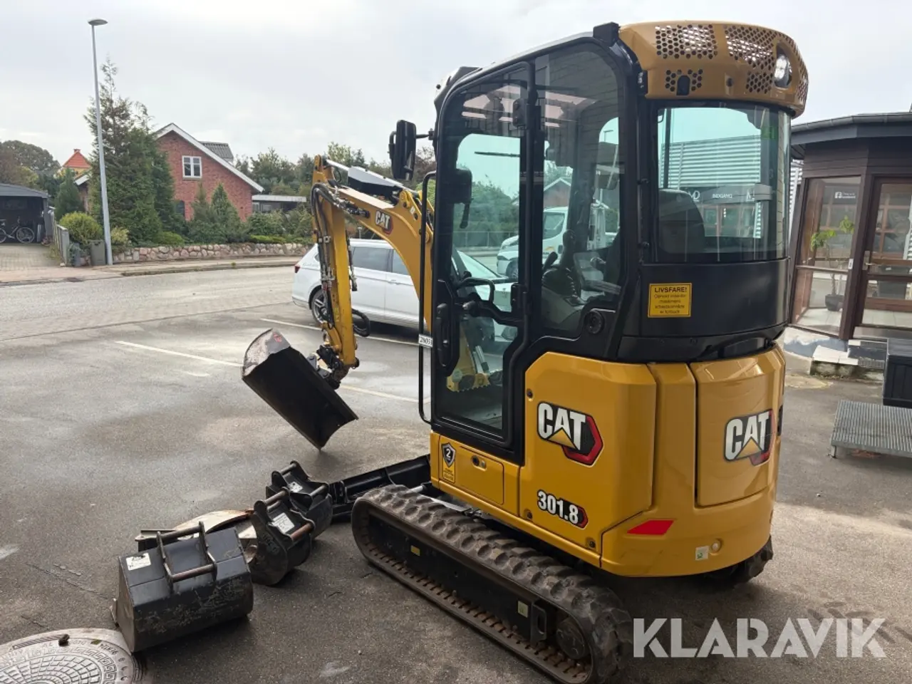 Billede 3 - Gravemaskine Caterpillar CAT 301.8 med tilt og centralsmørring