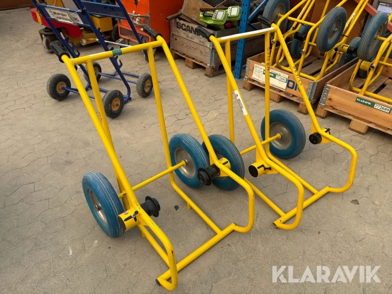 Billede 2 - Kabeltromle vogn - 2 styk