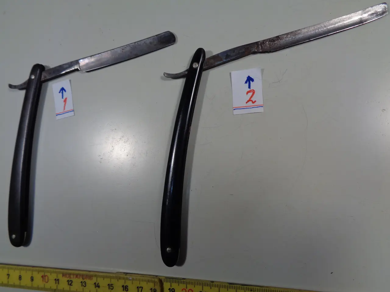 Billede 6 - Barberkniv,Ragekniv 2stk ældre. 