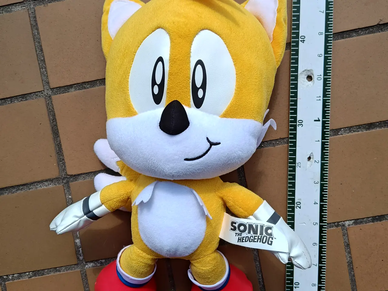 Billede 1 - STOR Tails Bamse fra Sonic the Hedgehog