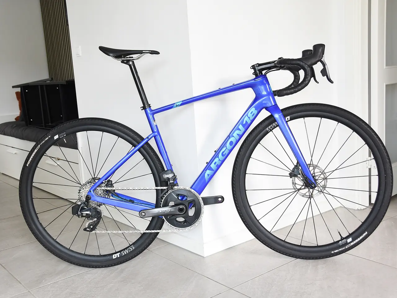 Billede 1 - carbon gravel med elektroniske gear