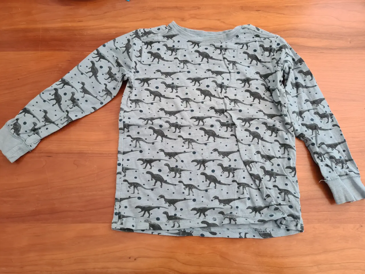Billede 1 - Bluse med dinoer str 122