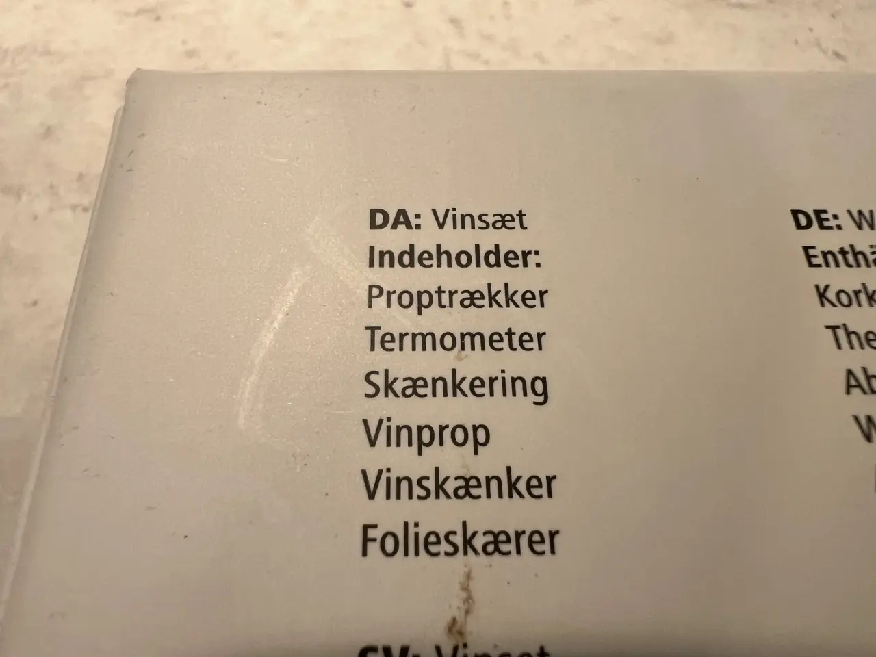 Billede 2 - Nyt Vinsæt i æske.