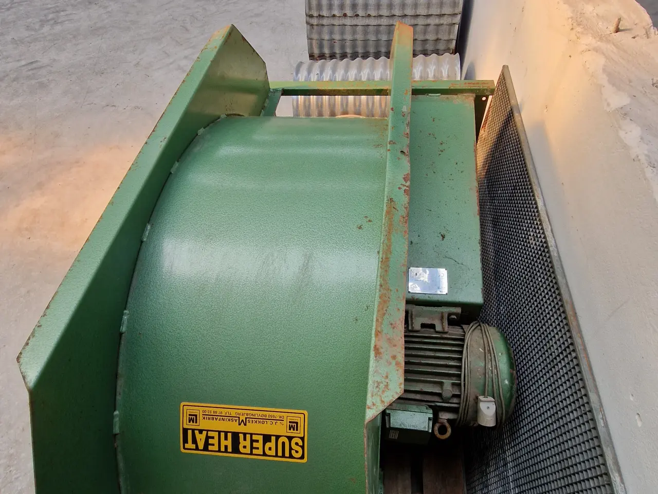 Billede 2 - Korntørring: Lavtryksblæser 10 hk (7,5 kW)