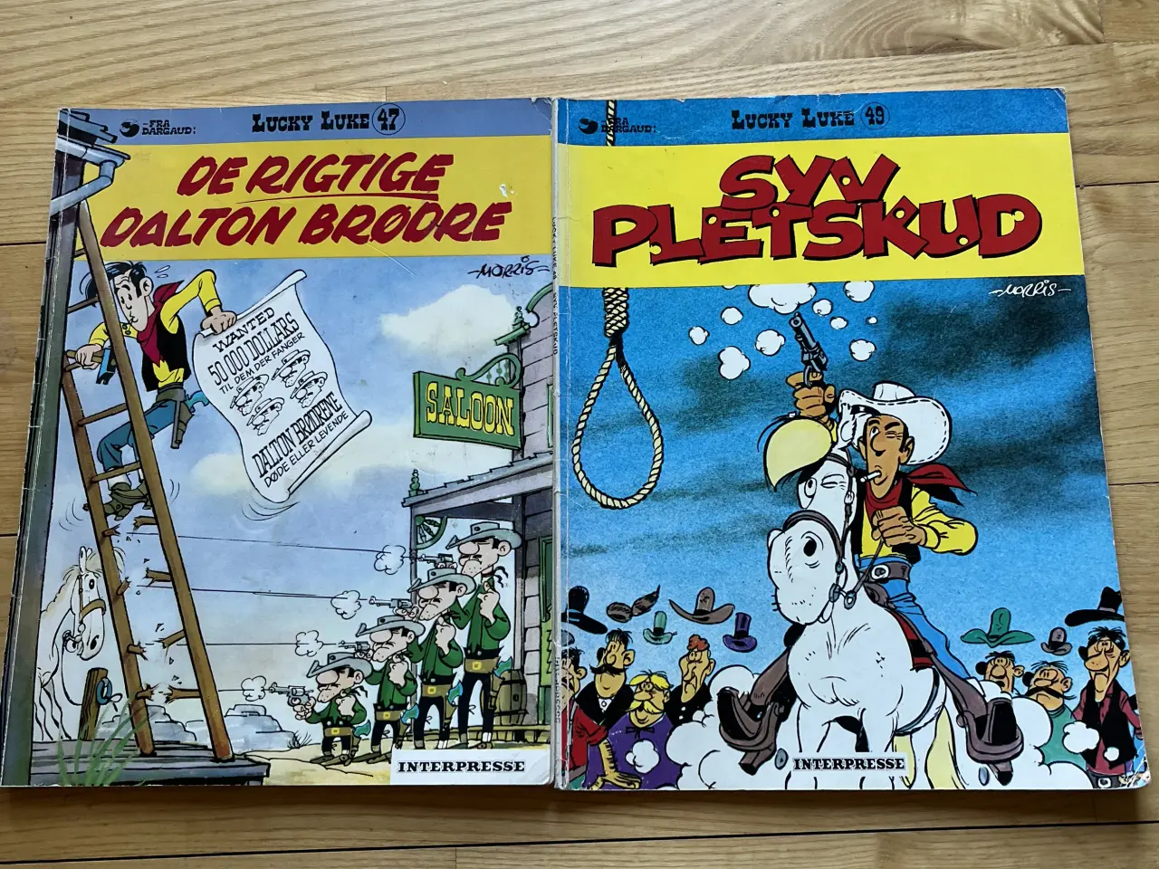 Billede 1 - Lucky Luke tegneserier De rigtige Dalton brødre og