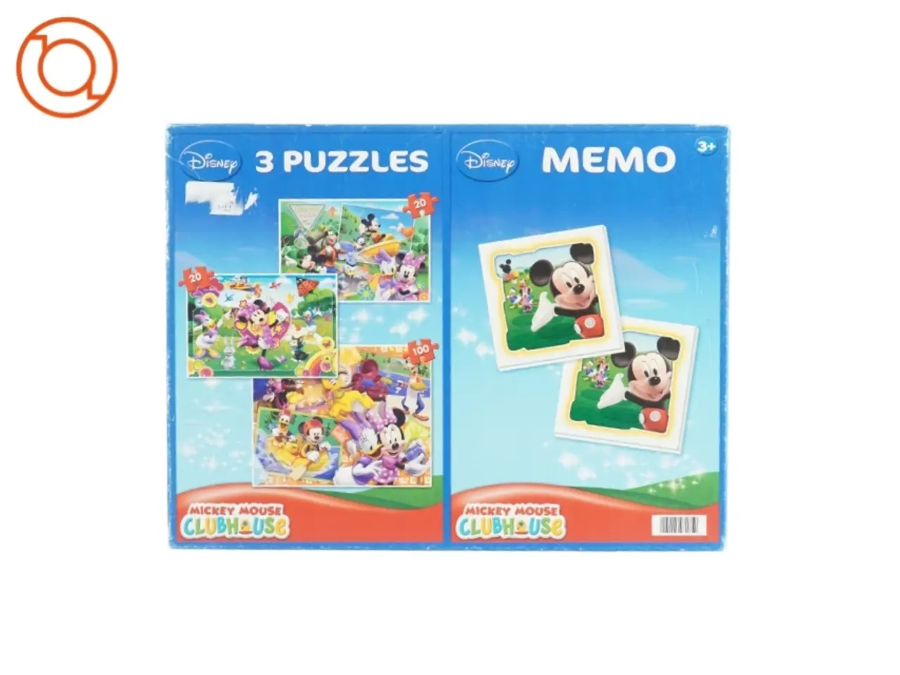 Billede 1 - Puslespil og vendespil med Mickey Mouse