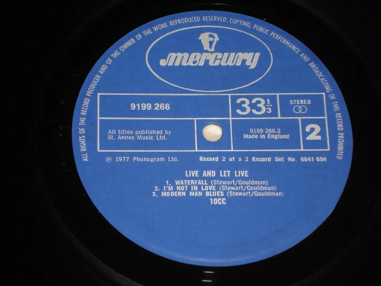 Billede 6 - (Sender gerne) 10cc – Live And Let Live