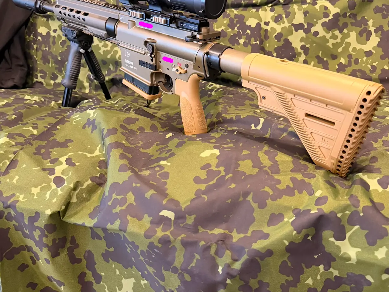Billede 5 - HK MR308 13” RAL8000 (7,62cal Halvautomatisk)