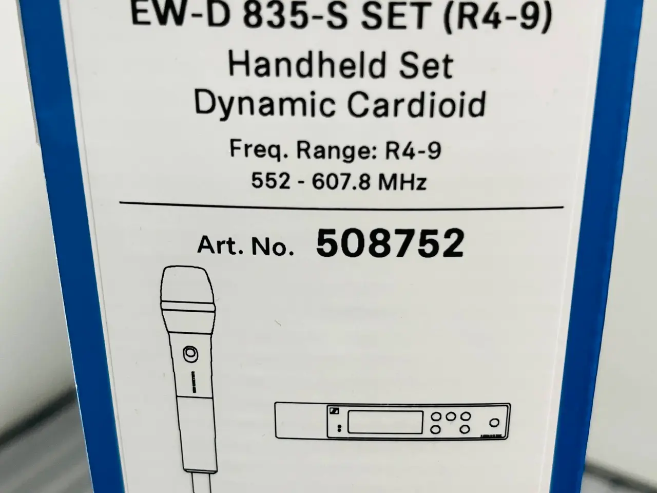 Billede 2 - Trådløst mikrofonsæt SENNHEISER Evolution Wireless Digital EW-D 835-S