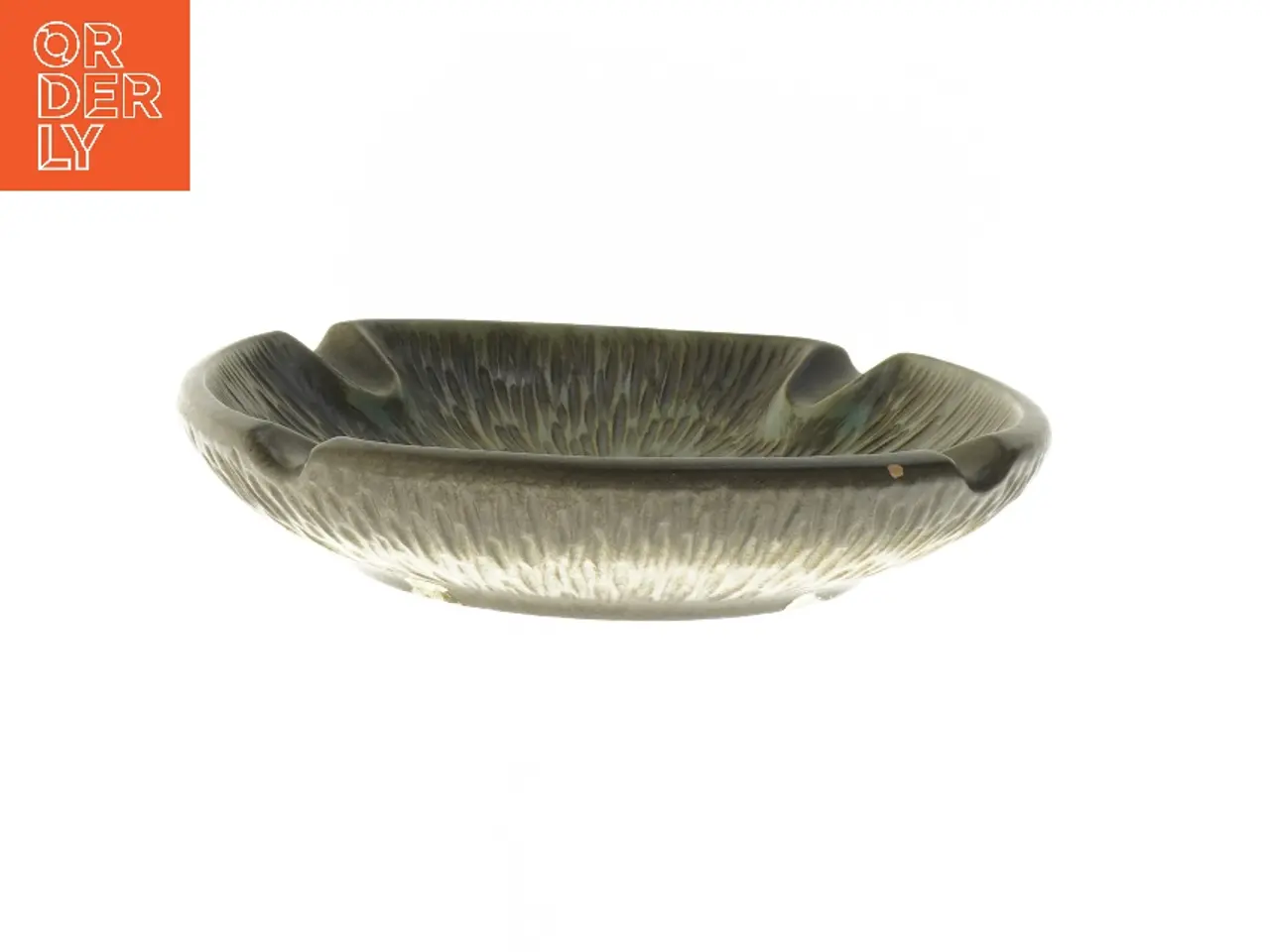 Billede 2 - Stentøjsaskebæger med reliefmønster (str. 19,5x19,5 cm)