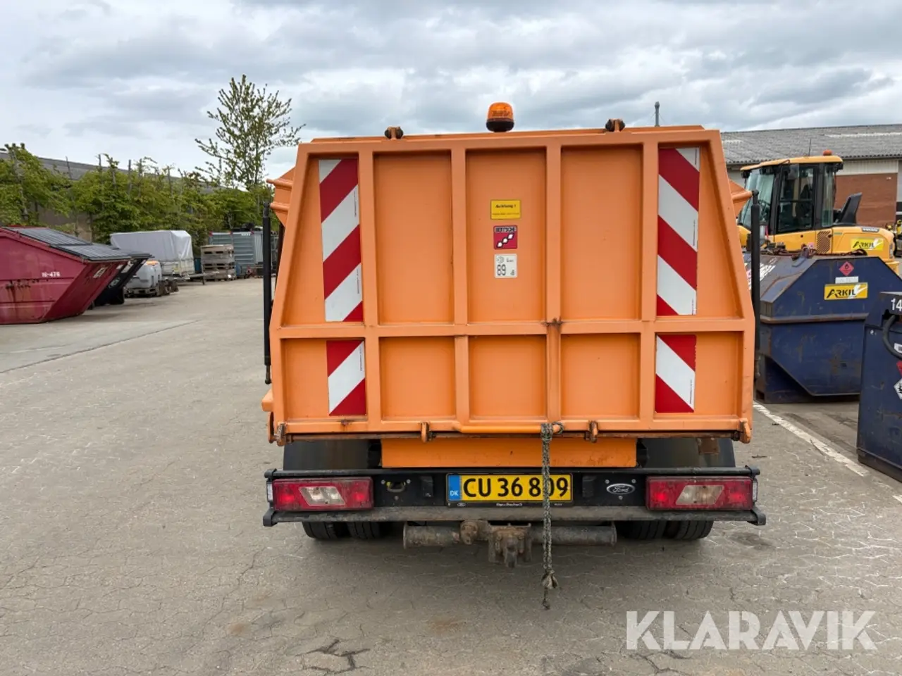 Billede 4 - Komprimatorbil Ford Transit 2.0 TDCi RWD Chassis med komprimator