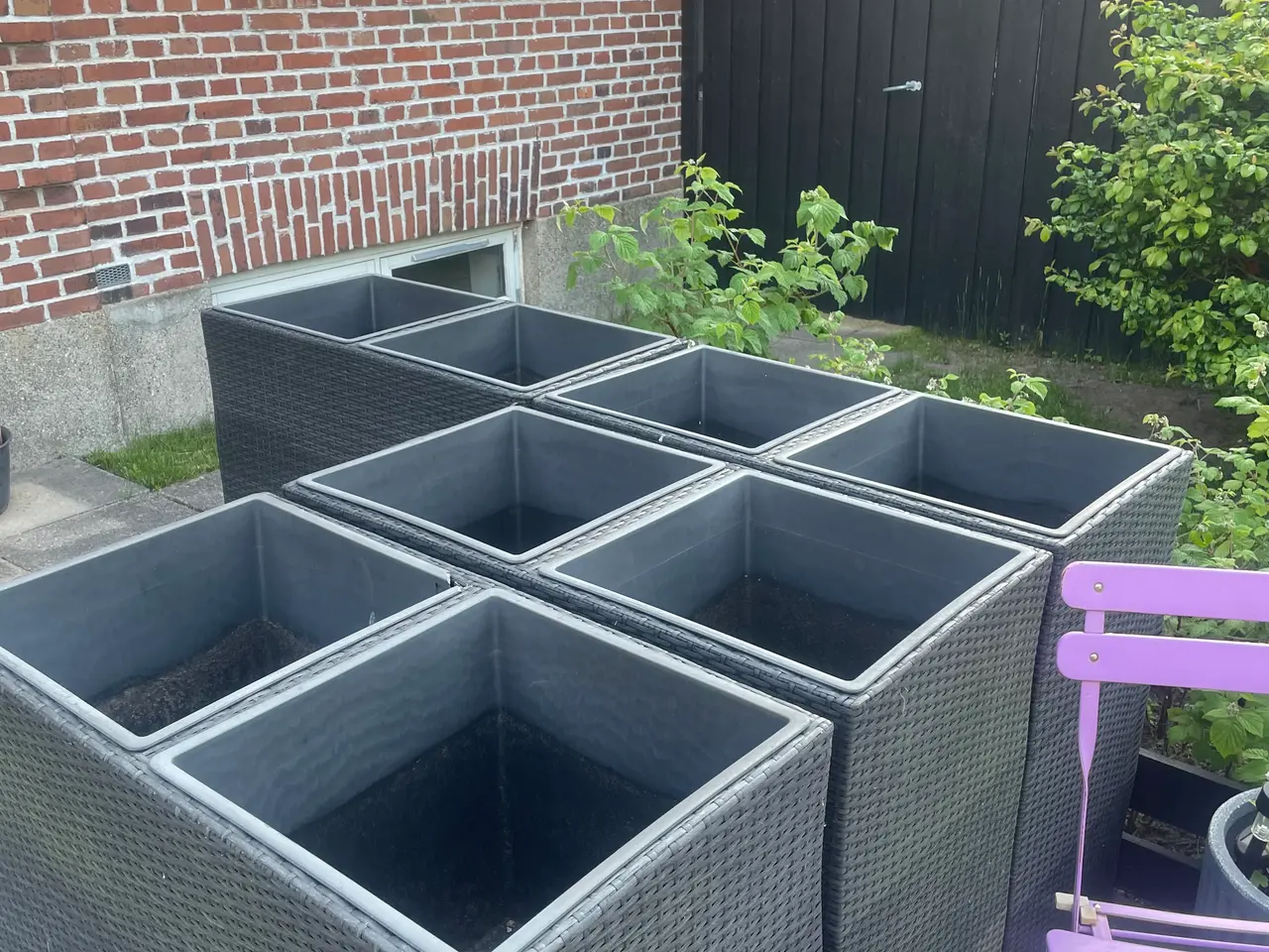 Billede 2 - Plantekasser i Rattan