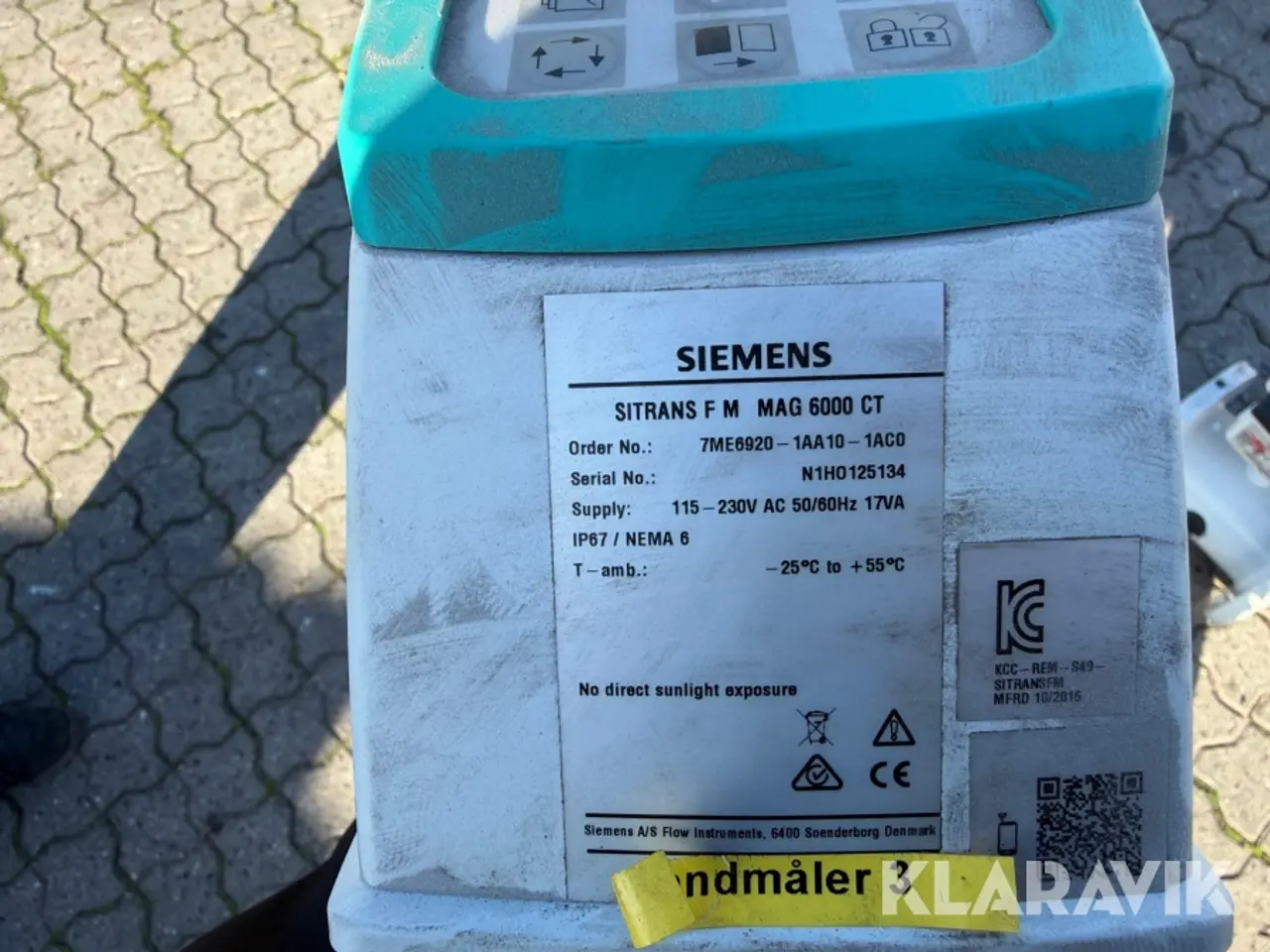 Billede 10 - Vand/flowmåler Siemens SITRANS F M MAG 5100