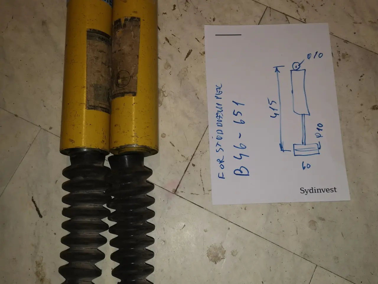 Billede 4 - Bilstein støddæmper