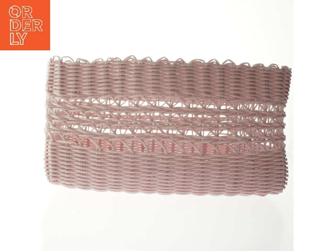 Billede 1 - Flettet kurv (str. 37x30 cm)