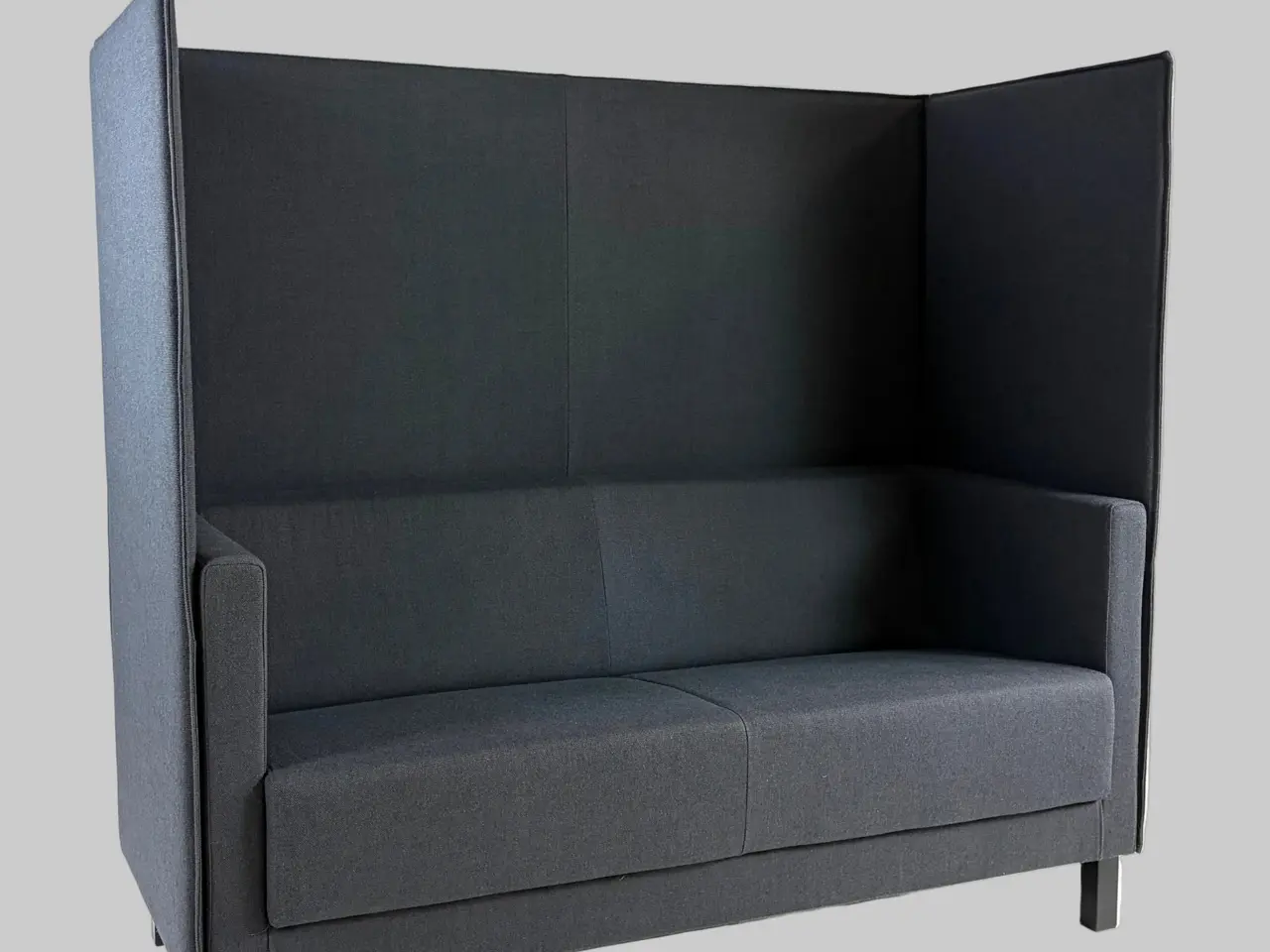 Billede 1 - RBM Vancouver Lite VL2,5 Sofa – Mørkegrå/Sort Stel