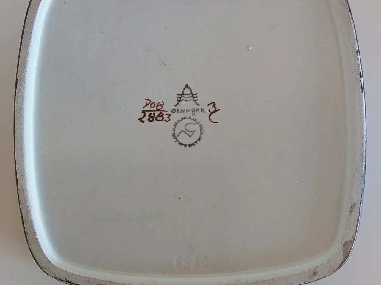 Billede 2 - Aluminia fad 708/2883 fra Baca-serien