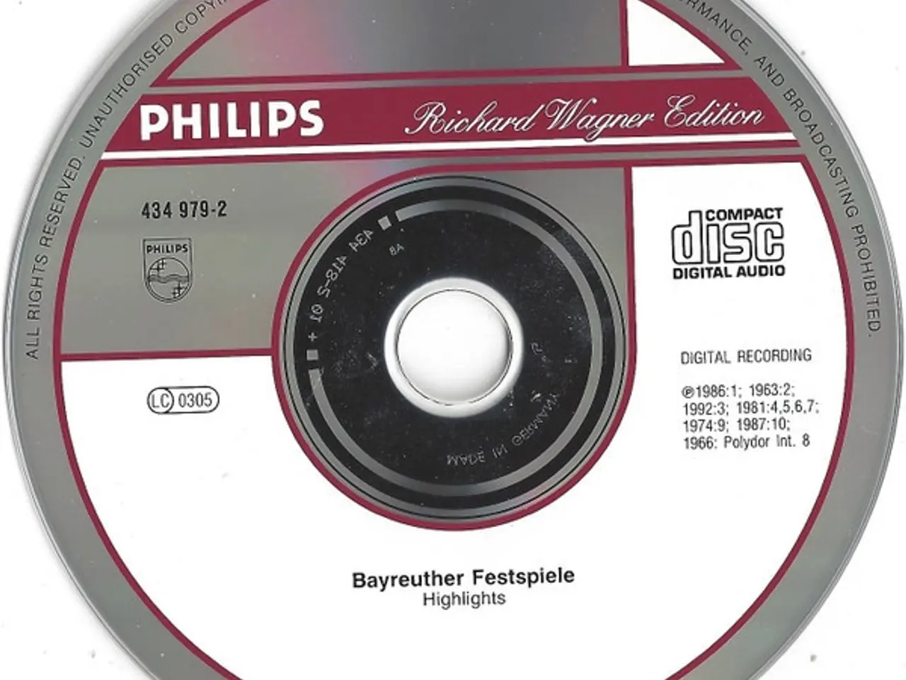 Billede 4 - Richard Wagner – Bayreuther Festspiele – CD