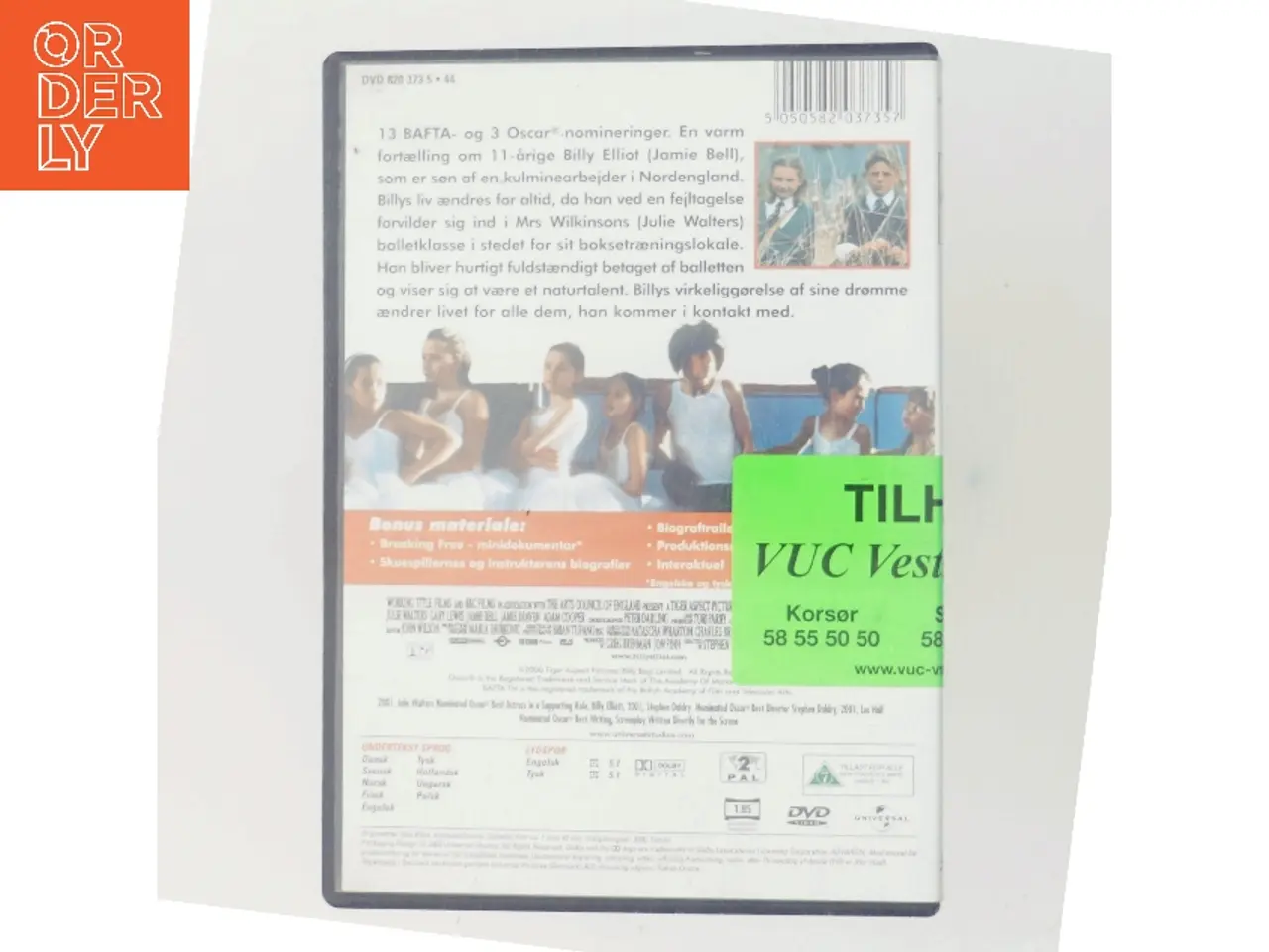 Billede 3 - Billy Elliot DVD fra Universal med Jamie Bell (DVD)