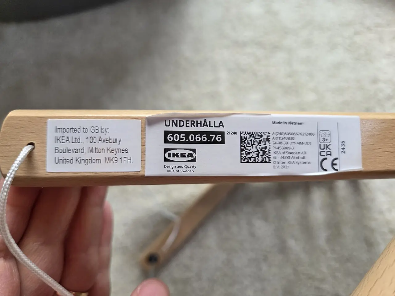 Billede 3 - IKEA UNDERHÅLLA kugleramme
