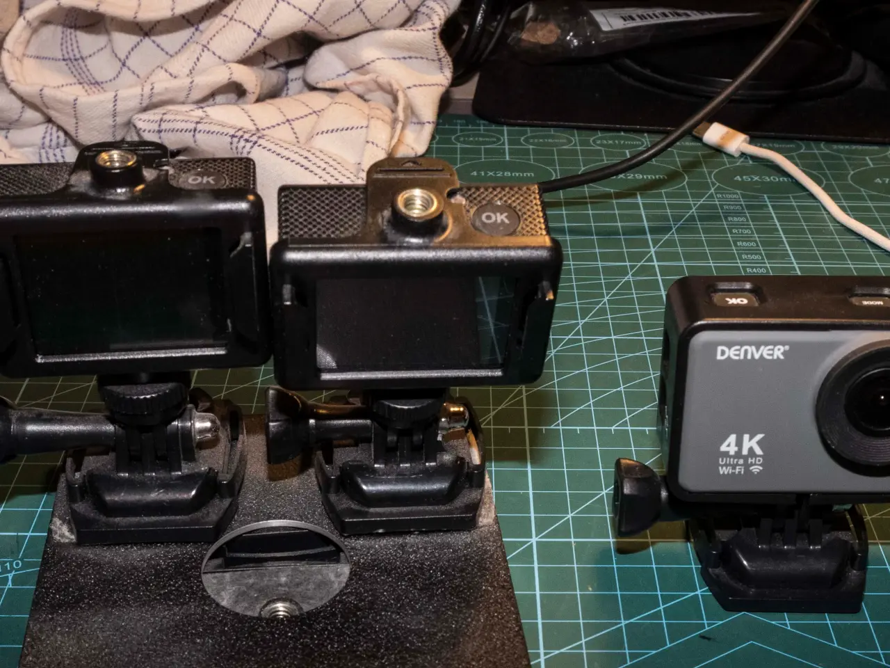 Billede 4 - Denver GO-kamera 4K Ultra HD og 2 st. Denver.