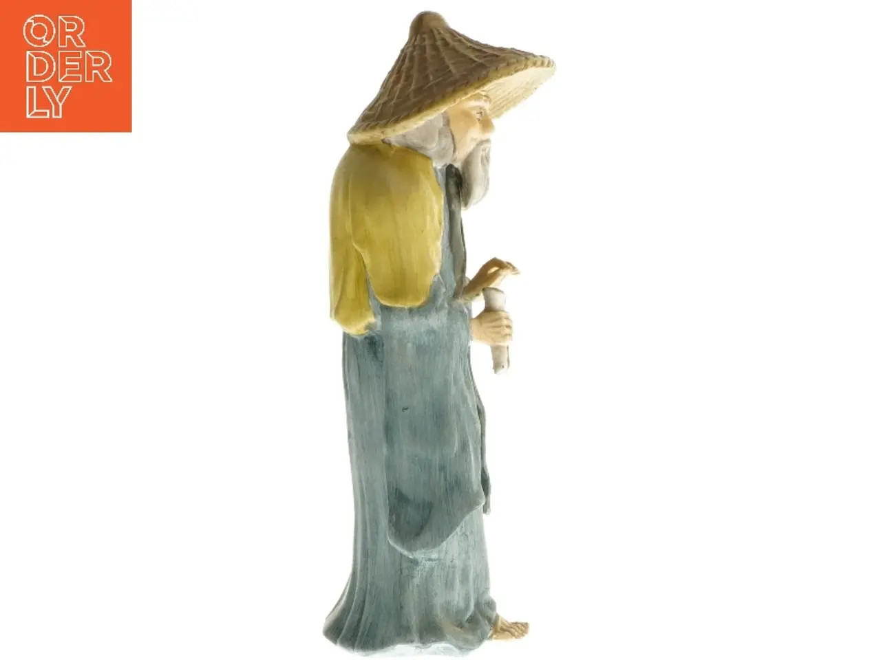 Billede 3 - Porcelænsfigur af gammel mand (str. 22,5 cm)