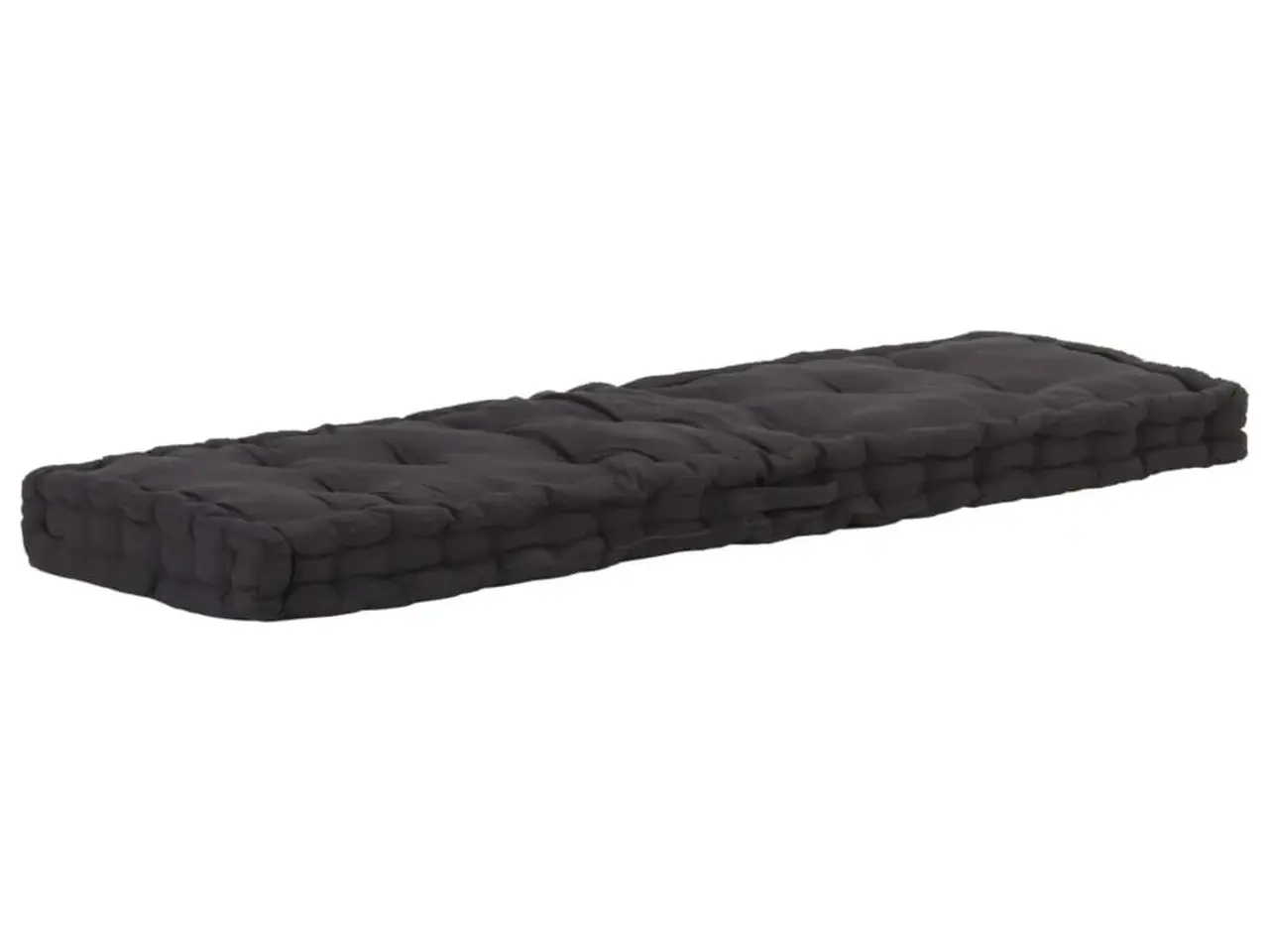 Billede 1 - Pallesofahynde 120 x 40 x 7 cm - sort