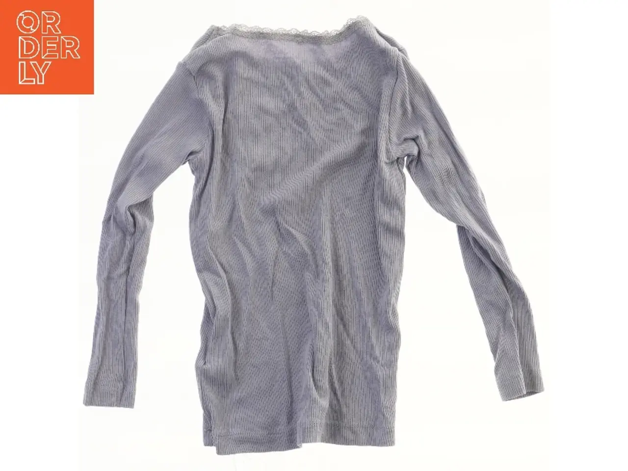 Billede 2 - Langærmet bluse med blondekant fra Name It (str. 98)