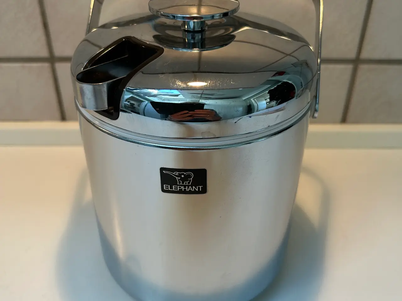 Billede 3 - Elefant isspand i stål RETRO