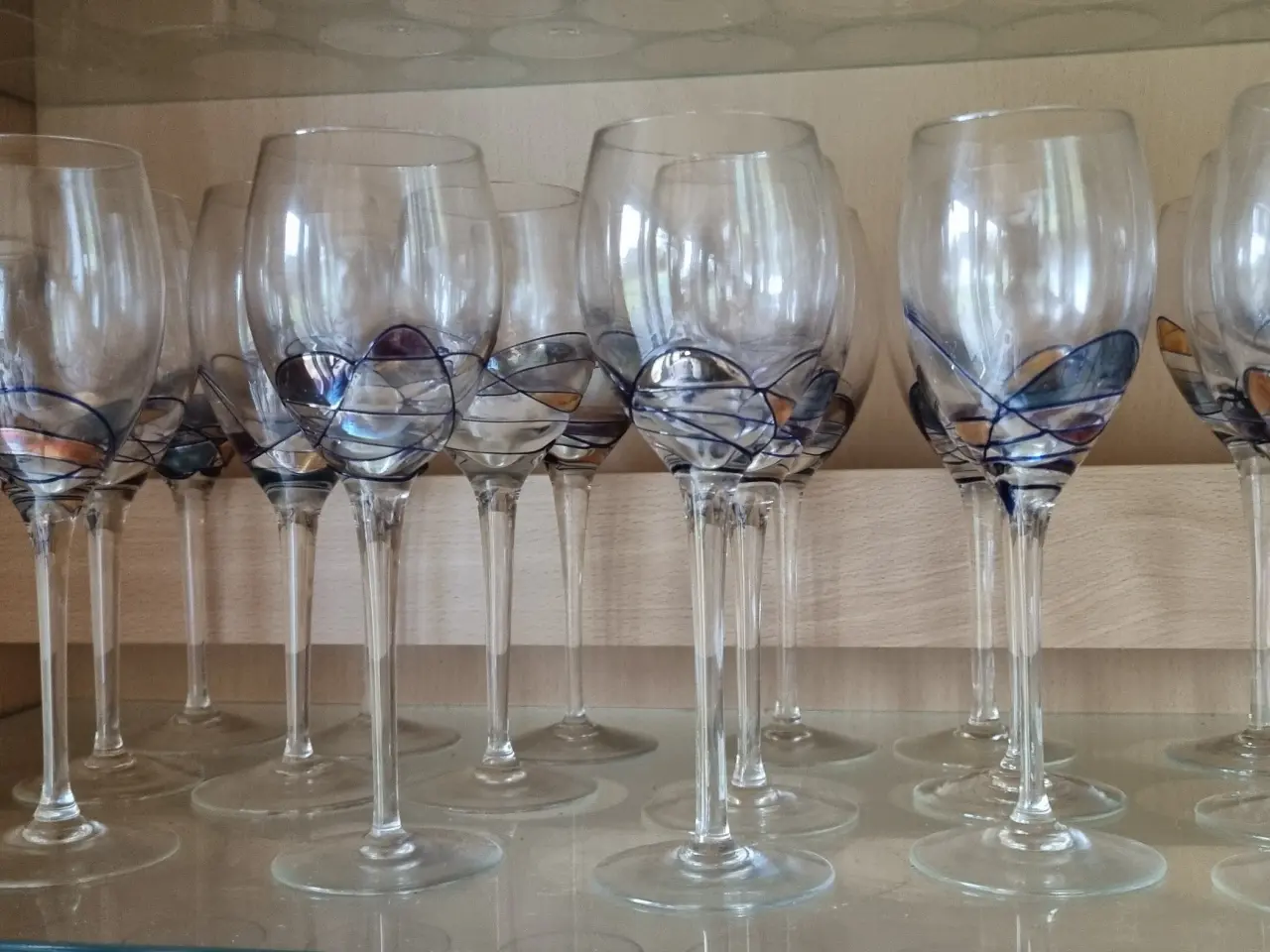 Billede 7 - Stor glas samling, Papillon, 106 stk