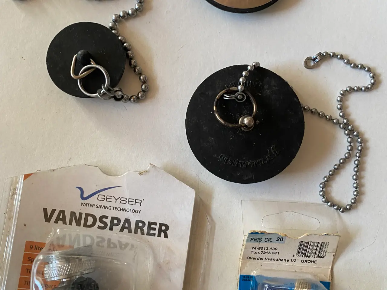 Billede 1 - Vandsparer, propper, inderdel vandhane