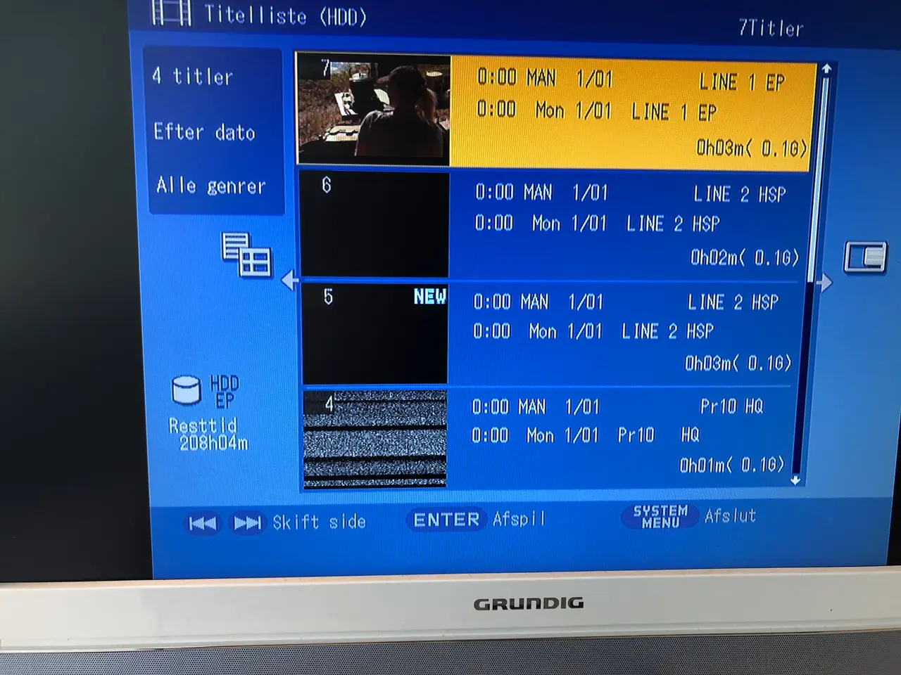Billede 10 - Sony DVD afspiller med Harddisk optager