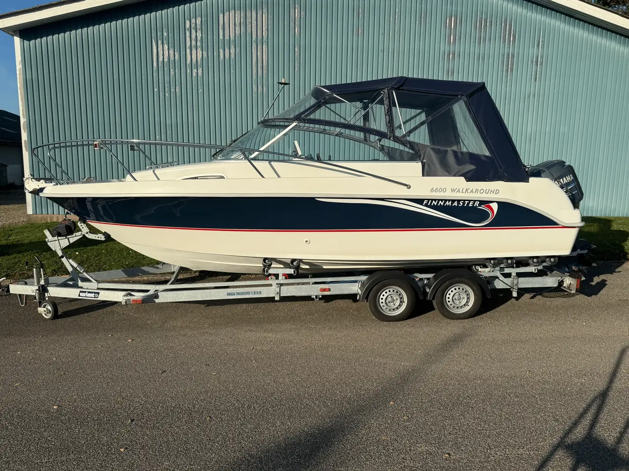 Billede 1 - Finnmaster 6600 WA med 225 hk Yamaha