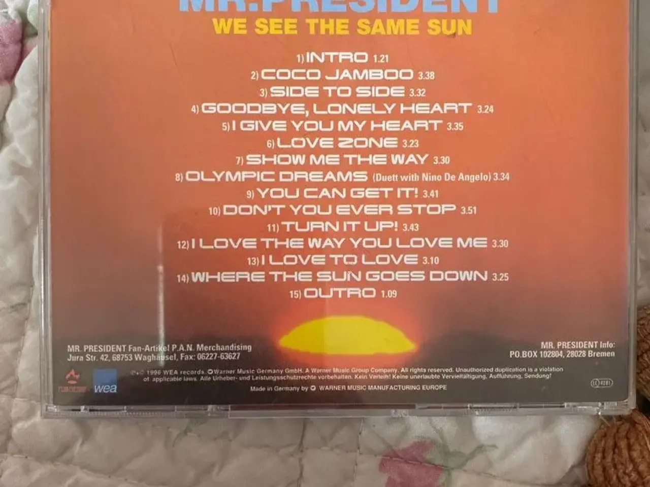 Billede 2 - Mr President: we see The same sun
