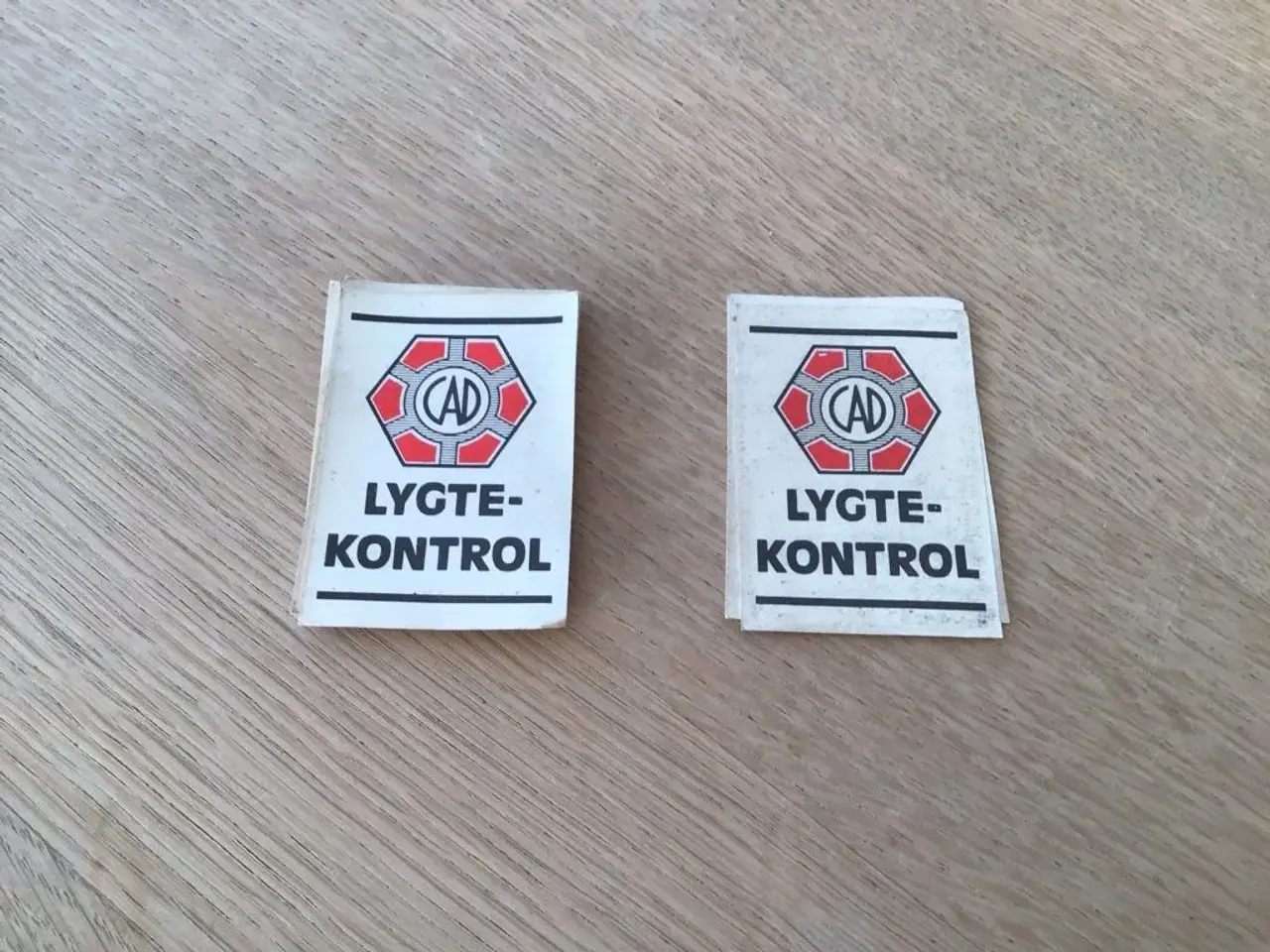 Billede 1 - Lygte kontrol gamle