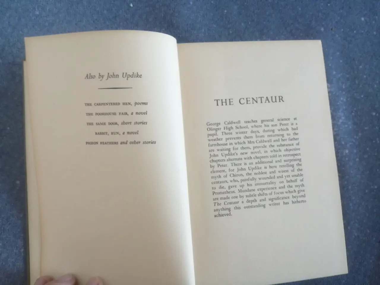Billede 3 - John Updike - The Centaur