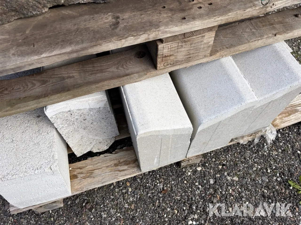 Billede 11 - Kantsten, blandet, 12 Paller
