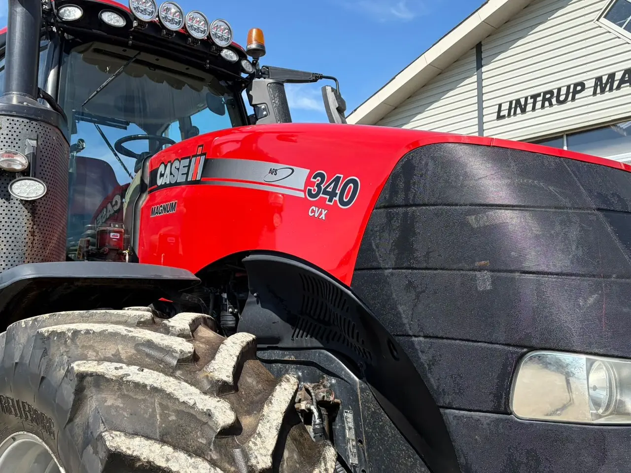 Billede 8 - Case IH MAGNUM 340 CVX med frontlift. Gård traktor