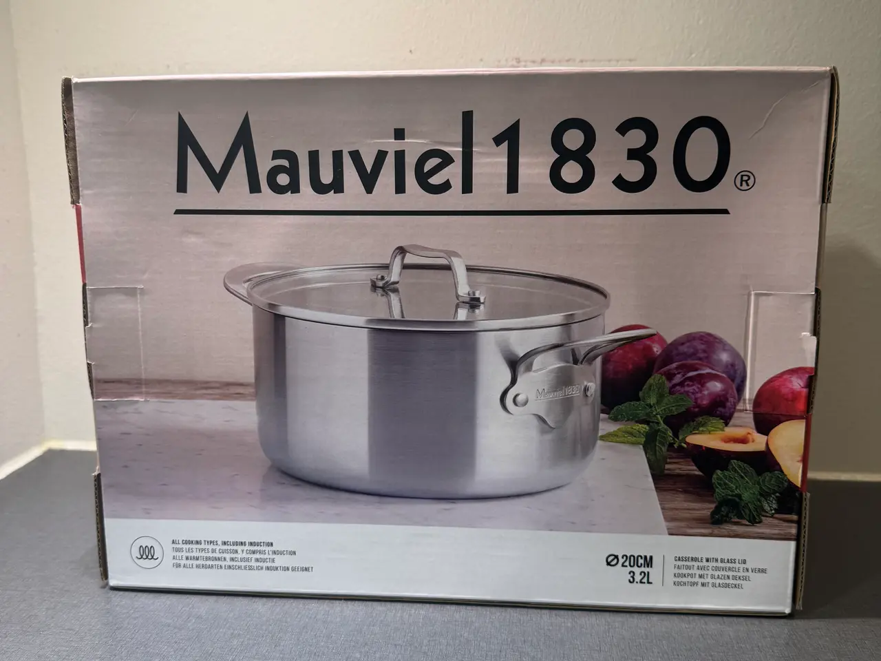 Billede 1 - Mauviel 1830 gryde 3.2L Ø20CM