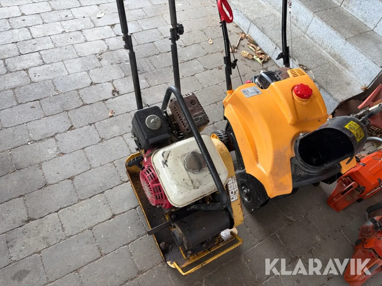 Billede 3 - Pladevibrator og sneslynge
