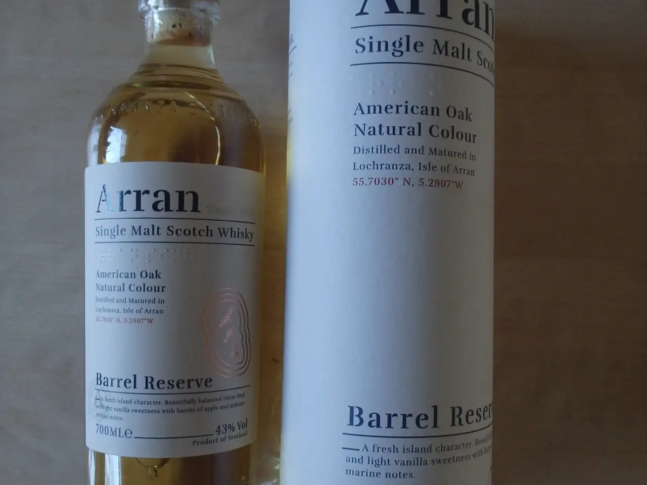 Billede 1 - Arran Barrel reserve single malt scotch whisky 70 