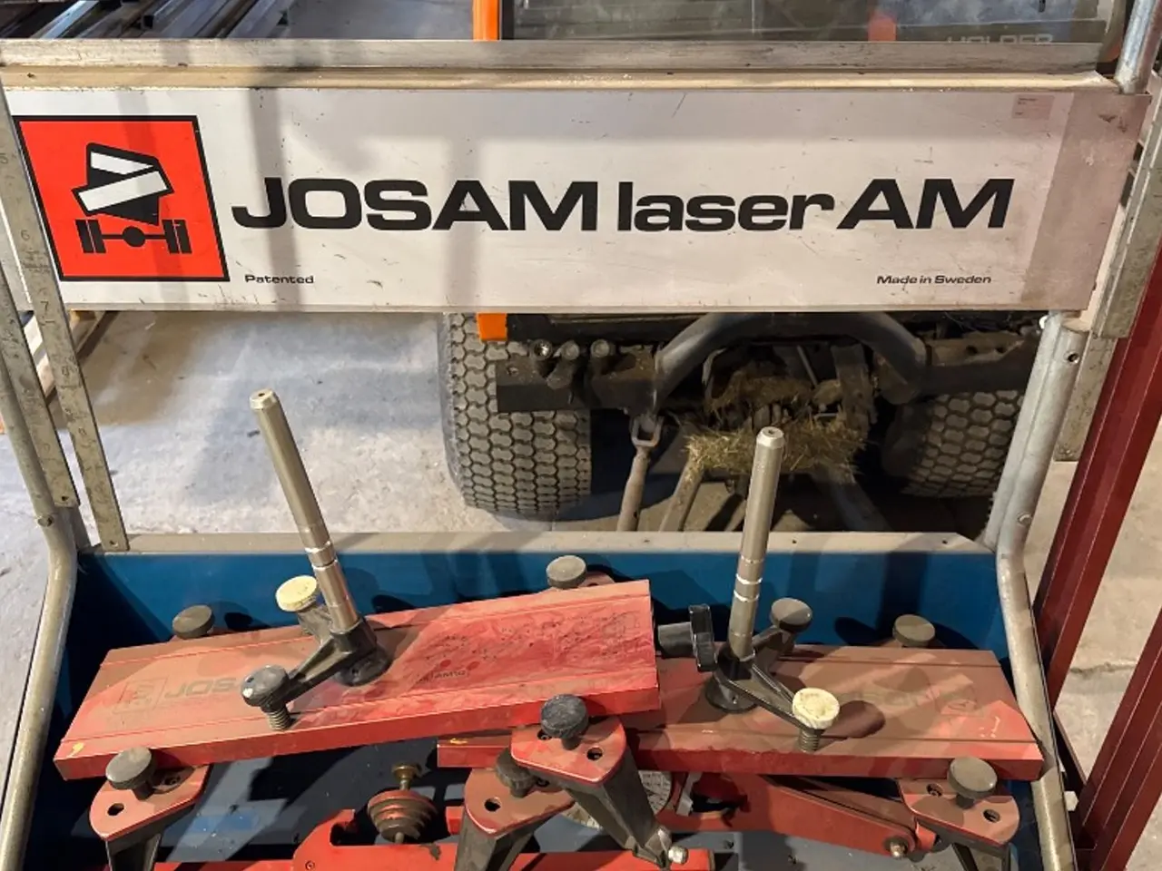 Billede 4 - Værkstedsudstyr JOSAMlaser Sporingsudstyr Traktor/lastbiler