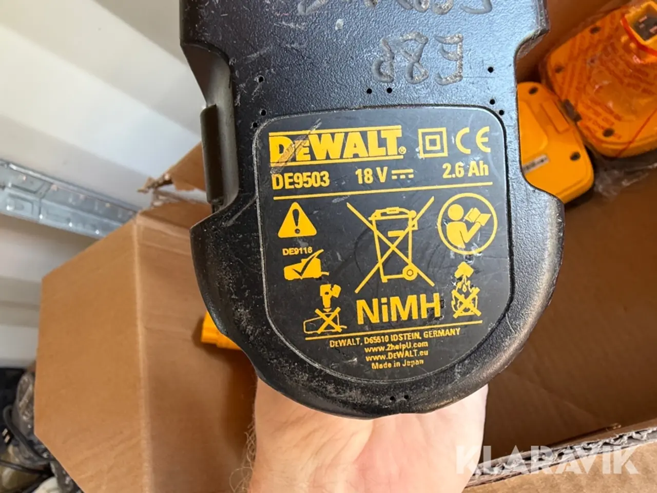 Billede 10 - Batterier og oplader DeWALT 18 V