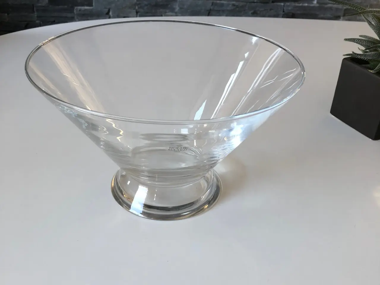 Billede 1 - Holmegaard glasskål