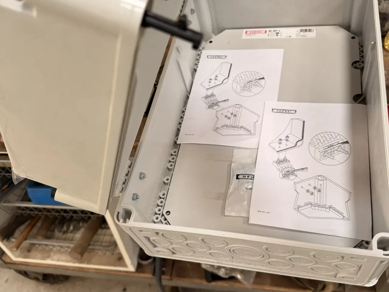 Billede 2 - Hensel mi-system elkasse