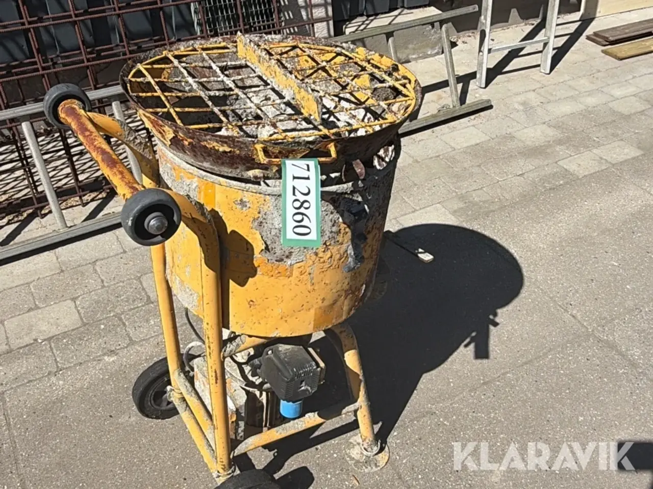 Billede 11 - Tvangsblander Soroto 45 liter med ML 8024 motor